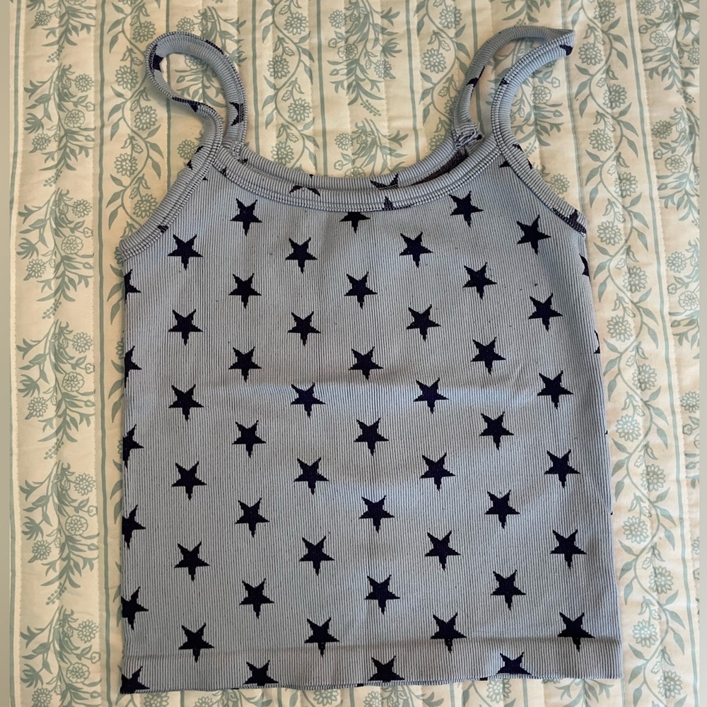 Star Patterned Tank Top